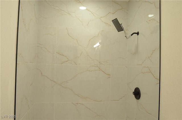 4277 Rimcrest Rd, Las Vegas, NV 89121 - bathroom view of a marble finish shower
