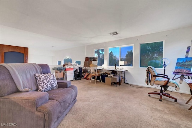8812 Glenistar Gate Ave, Las Vegas, NV 89143 - living area with carpet