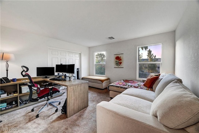 8812 Glenistar Gate Ave, Las Vegas, NV 89143 - view of carpeted office space