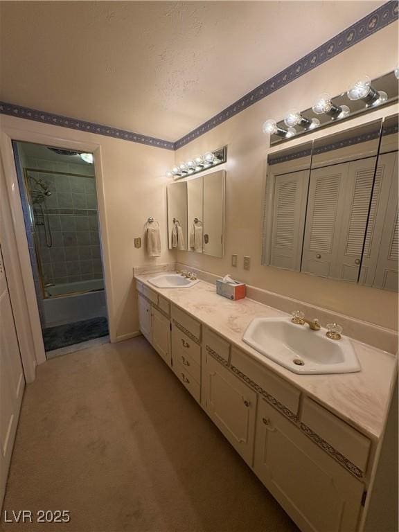 1133 Bell Ave, Ely, NV 89301 - full bath with double vanity and shower / bath combination