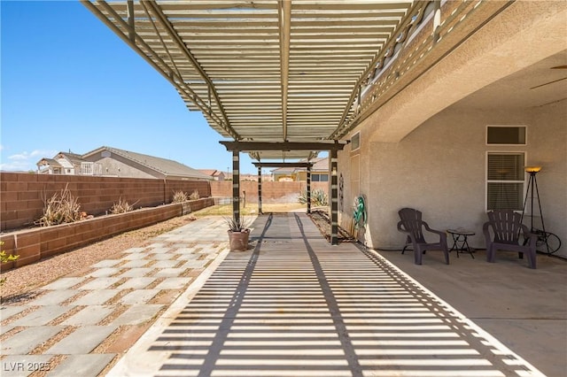 467 Muddy Peak Ct, Overton, NV 89040 - fenced backyard with a patio