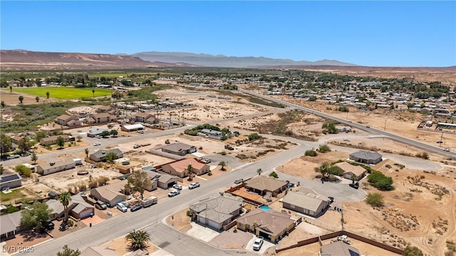 467 Muddy Peak Ct, Overton, NV 89040 - aerial perspective of suburban area featuring a mountainous background