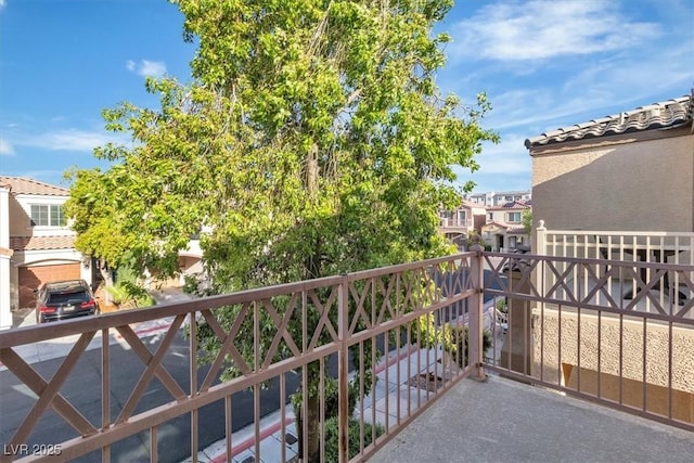 10373 Midnight Iris St, Las Vegas, NV 89183 - balcony featuring a residential view