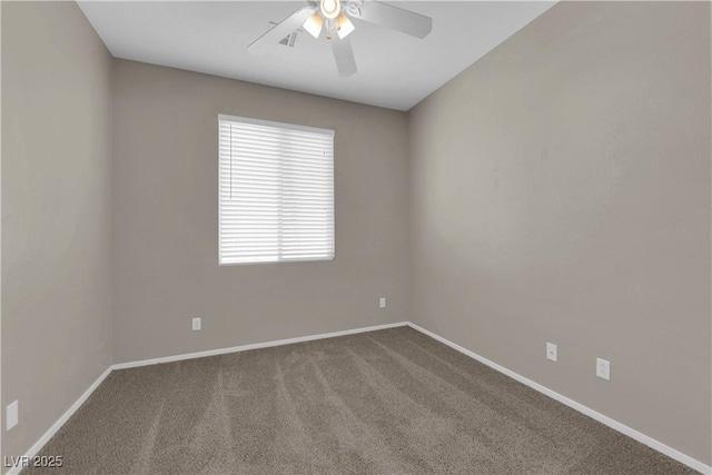 1553 Ivygate Ave, Las Vegas, NV 89183 - unfurnished room with a ceiling fan and carpet flooring