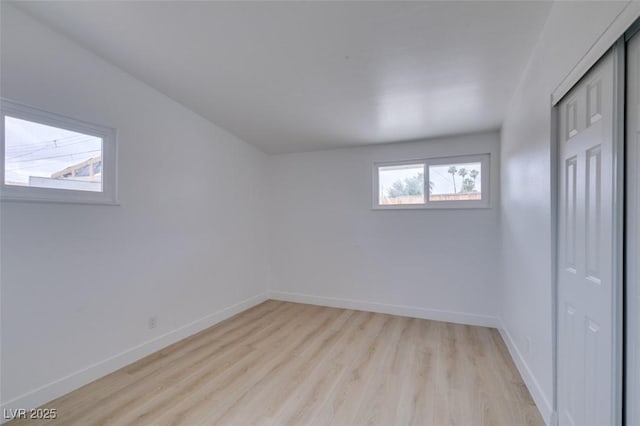 709 N 22nd St, Las Vegas, NV 89101 - unfurnished bedroom featuring light wood-style floors and a closet