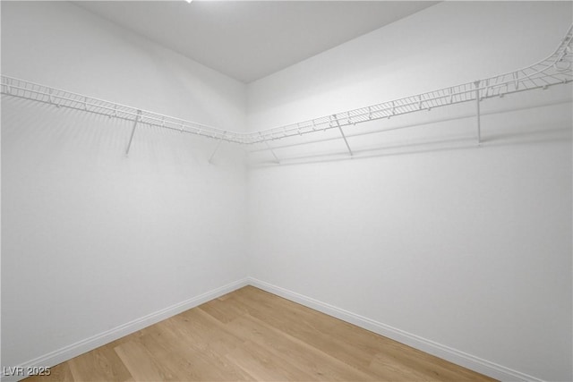 7775 Tyrell Peaks St, Las Vegas, NV 89139 - walk in closet featuring light wood-type flooring