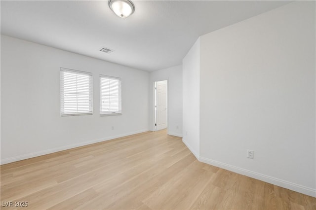 7775 Tyrell Peaks St, Las Vegas, NV 89139 - spare room featuring light wood-type flooring and baseboards