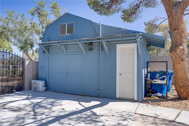 4490 W Warm Springs Rd, Las Vegas, NV 89118 - view of outbuilding featuring a gate