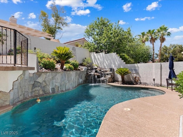 1870 Desert Forest Way, Henderson, NV 89012 - view of pool with a fenced backyard
