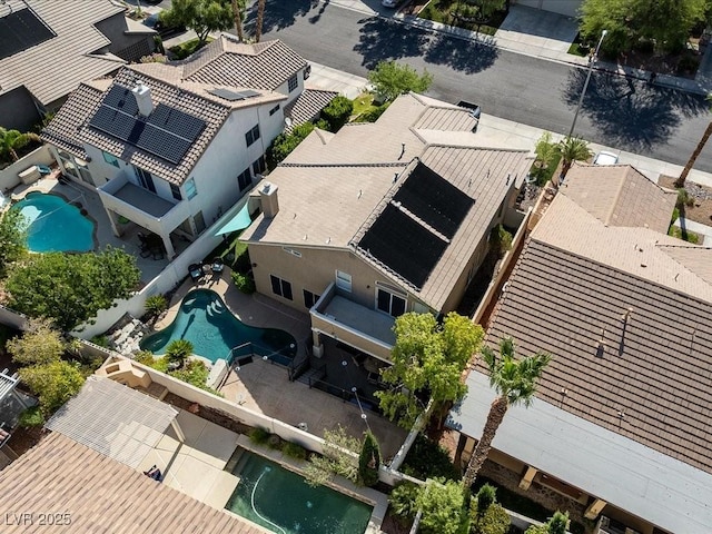 1870 Desert Forest Way, Henderson, NV 89012 - view from above of property featuring a pool area