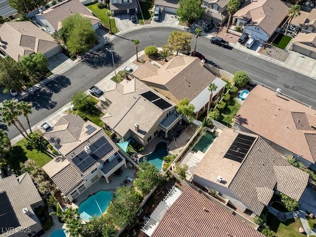 1870 Desert Forest Way, Henderson, NV 89012 - aerial overview of property's location featuring a pool area and nearby suburban area