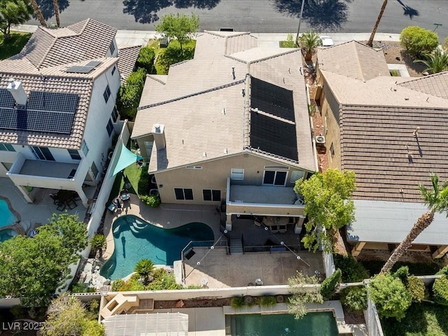 1870 Desert Forest Way, Henderson, NV 89012 - view from above of property featuring a pool