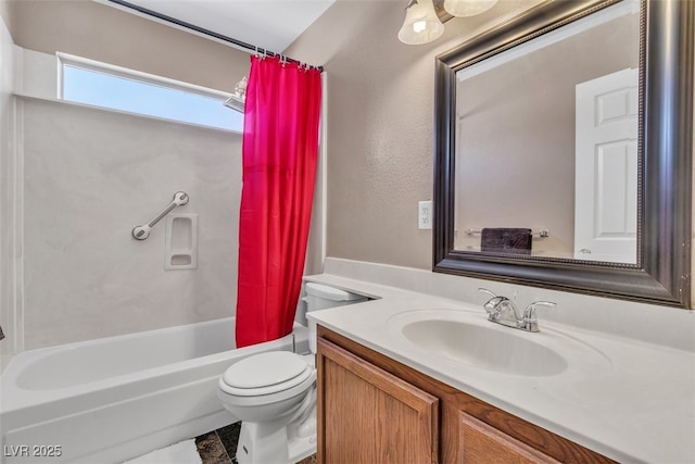 7720 Leavorite Dr, Las Vegas, NV 89128 - full bath featuring shower / bath combination with curtain and vanity