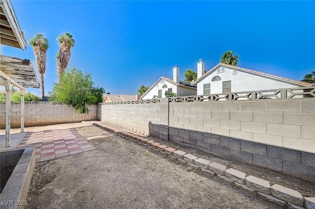 1950 Turtlerock St, Las Vegas, NV 89142 - fenced backyard featuring a patio area
