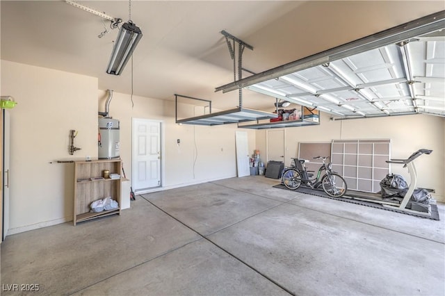 1869 Desert Forest Way, Henderson, NV 89012 - garage featuring secured water heater and a garage door opener
