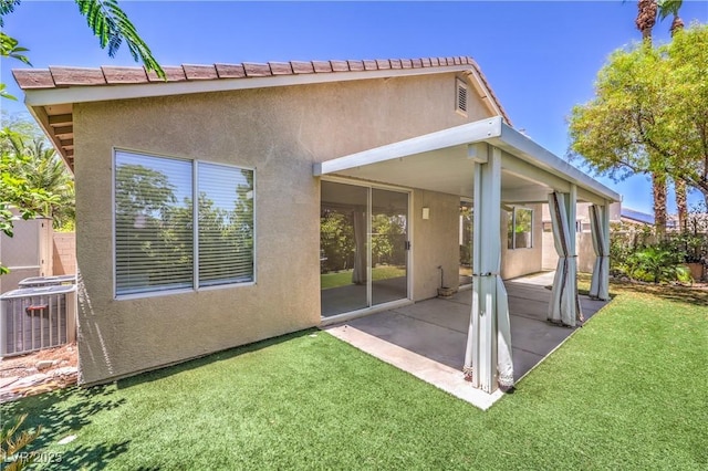 1869 Desert Forest Way, Henderson, NV 89012 - rear view of property with a patio and stucco siding