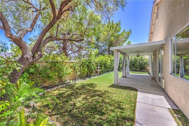1869 Desert Forest Way, Henderson, NV 89012 - view of yard with ceiling fan