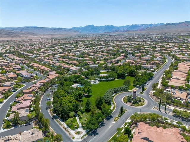 11253 Revelry Ln, Las Vegas, NV 89138 - aerial view of property's location featuring nearby suburban area