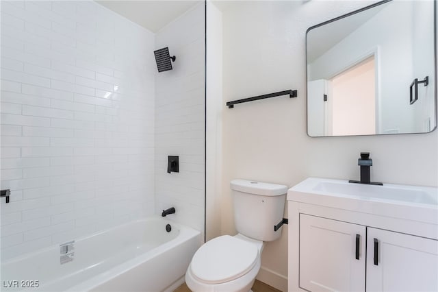 3309 Marionette Ave, Las Vegas, NV 89101 - bathroom featuring vanity and shower / tub combination