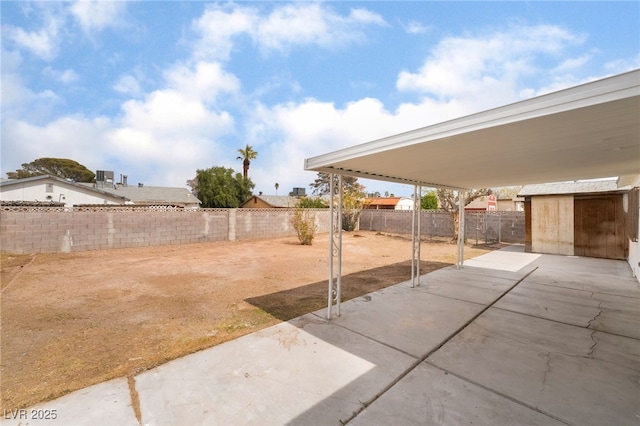 3309 Marionette Ave, Las Vegas, NV 89101 - fenced backyard featuring a patio