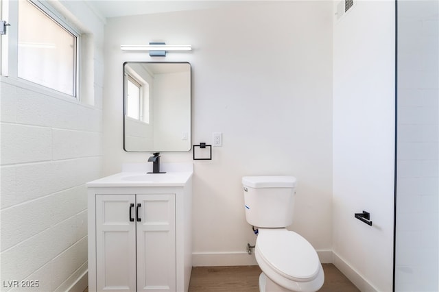 2878 El Cajon St, Las Vegas, NV 89169 - bathroom with vanity and wood finished floors
