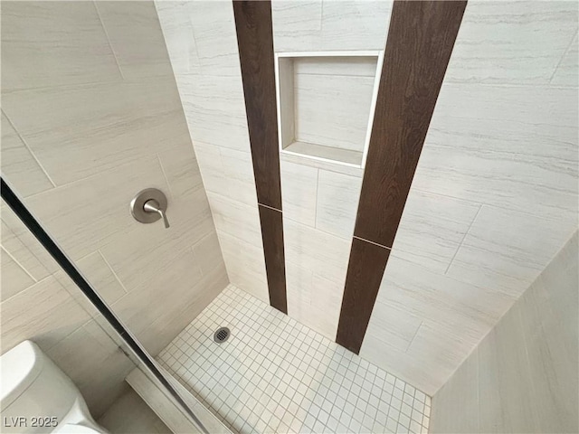 435 Mesa Blvd Unit 202, Mesquite, NV 89027 - full bathroom with tiled shower and toilet