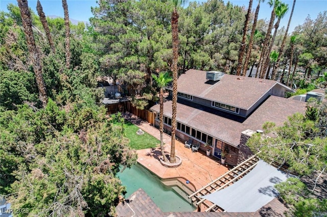 5260 N Jones Blvd, Las Vegas, NV 89130 - view from above of property
