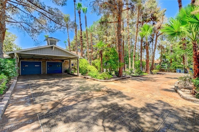 5260 N Jones Blvd, Las Vegas, NV 89130 - view of home's exterior featuring a garage