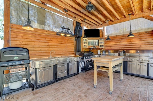 5260 N Jones Blvd, Las Vegas, NV 89130 - view of patio / terrace with a grill