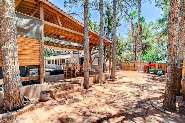 5260 N Jones Blvd, Las Vegas, NV 89130 - view of patio / terrace featuring outdoor dining area