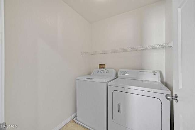 1109 Claire Rose Ave, Las Vegas, NV 89183 - laundry area featuring washer and clothes dryer and baseboards