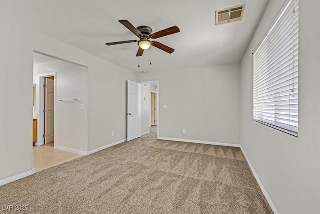 1109 Claire Rose Ave, Las Vegas, NV 89183 - unfurnished bedroom with light carpet and a ceiling fan