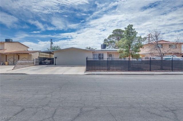 224 Catalini St, Las Vegas, NV 89107 - view of front of home with a fenced front yard