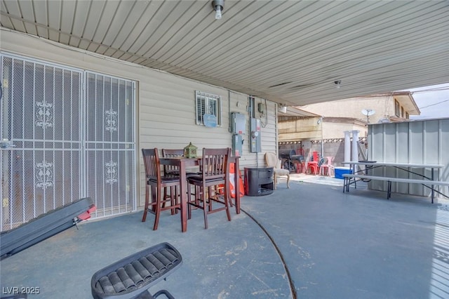 224 Catalini St, Las Vegas, NV 89107 - view of patio / terrace featuring outdoor dining space