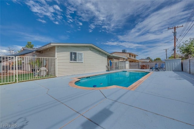 224 Catalini St, Las Vegas, NV 89107 - view of swimming pool featuring a patio area