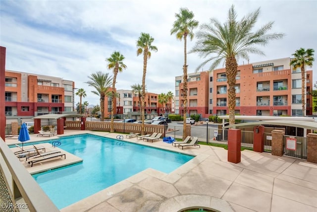 23 E Agate Ave Unit 207, Las Vegas, NV 89123 - community pool featuring a patio