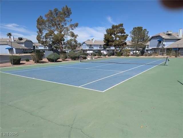 5420 Centurion Ct Unit 104, Las Vegas, NV 89122 - view of tennis court featuring community basketball court and a residential view