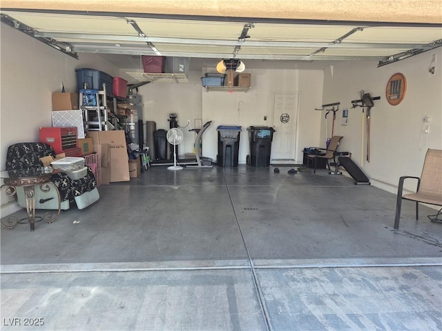 6009 Arbor Crest St, North Las Vegas, NV 89081 - view of garage