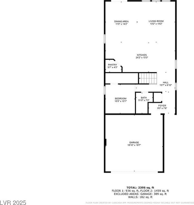 9136 Cocowoods Pl, Las Vegas, NV 89148 - view of home floor plan