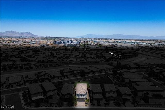 9136 Cocowoods Pl, Las Vegas, NV 89148 - aerial view of mountains