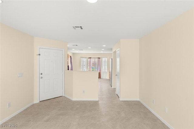 10437 Coyote Cub Ave, Las Vegas, NV 89129 - spare room featuring baseboards and recessed lighting