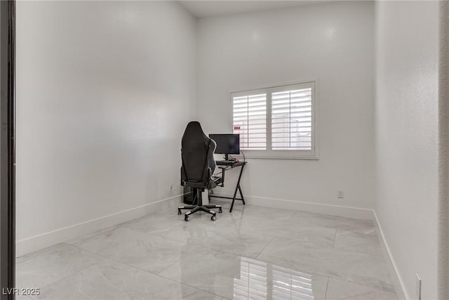 825 Royal Moon Ave, Las Vegas, NV 89123 - home office featuring marble finish floors