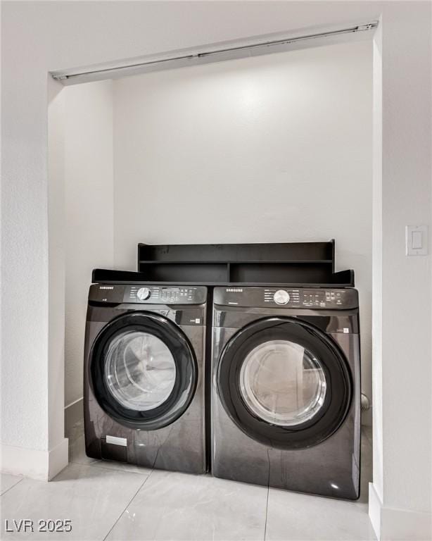 825 Royal Moon Ave, Las Vegas, NV 89123 - laundry area featuring washer and dryer and baseboards
