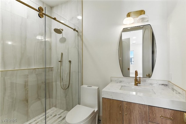 9408 Players Canyon Ct, Las Vegas, NV 89144 - full bathroom with vanity and a shower stall