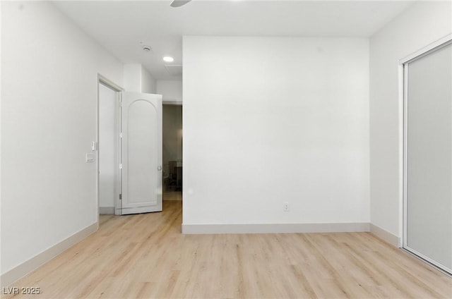 9408 Players Canyon Ct, Las Vegas, NV 89144 - spare room featuring wood finished floors, recessed lighting, and a ceiling fan