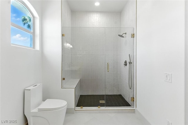 9408 Players Canyon Ct, Las Vegas, NV 89144 - full bath with toilet and a stall shower