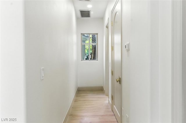 9408 Players Canyon Ct, Las Vegas, NV 89144 - corridor featuring light wood-type flooring and baseboards