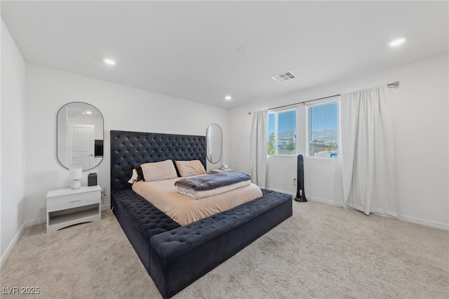 2732 Roman Palm Rd, North Las Vegas, NV 89086 - bedroom with carpet and recessed lighting
