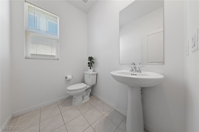 2732 Roman Palm Rd, North Las Vegas, NV 89086 - bathroom with toilet and tile patterned flooring