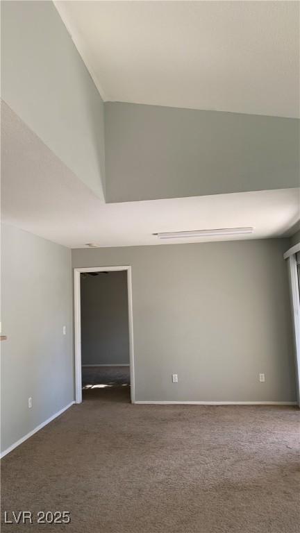 8101 W Flamingo Rd Unit 2110, Las Vegas, NV 89147 - empty room with dark carpet